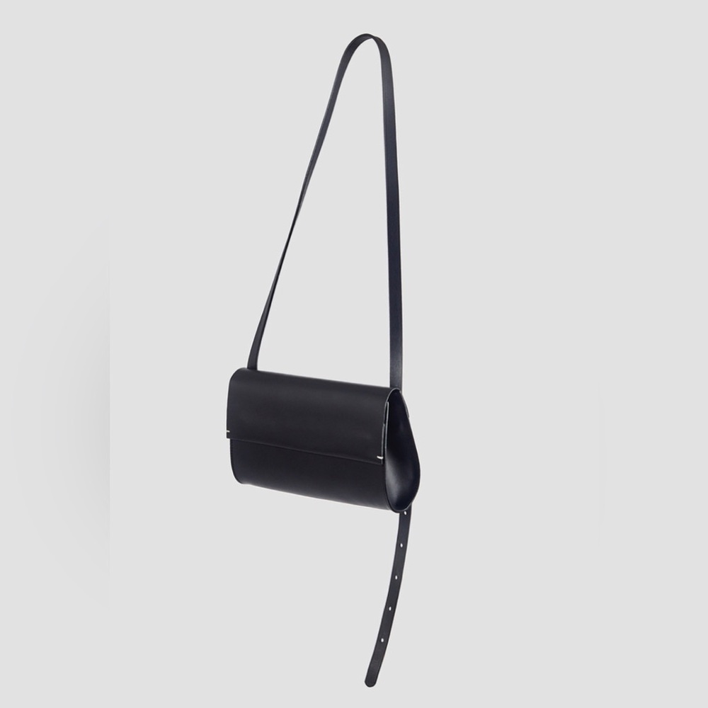 Building Block Horizon Bag - Black Leather OS